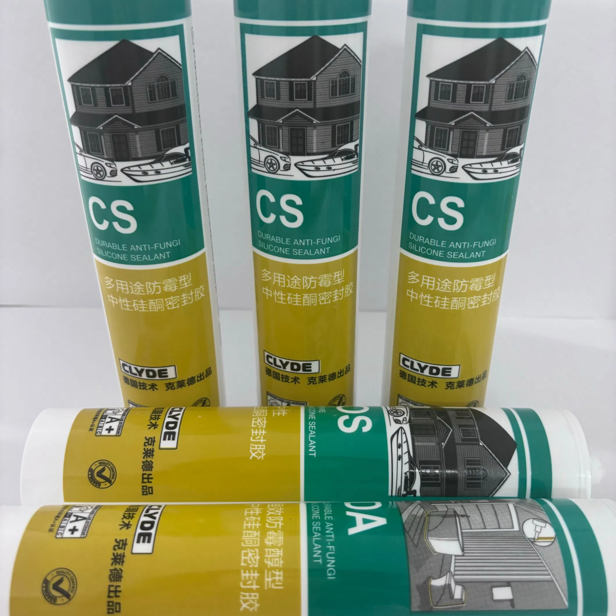 Fast Cured High Quality Adhesive Glue Clear Silicone Sealant