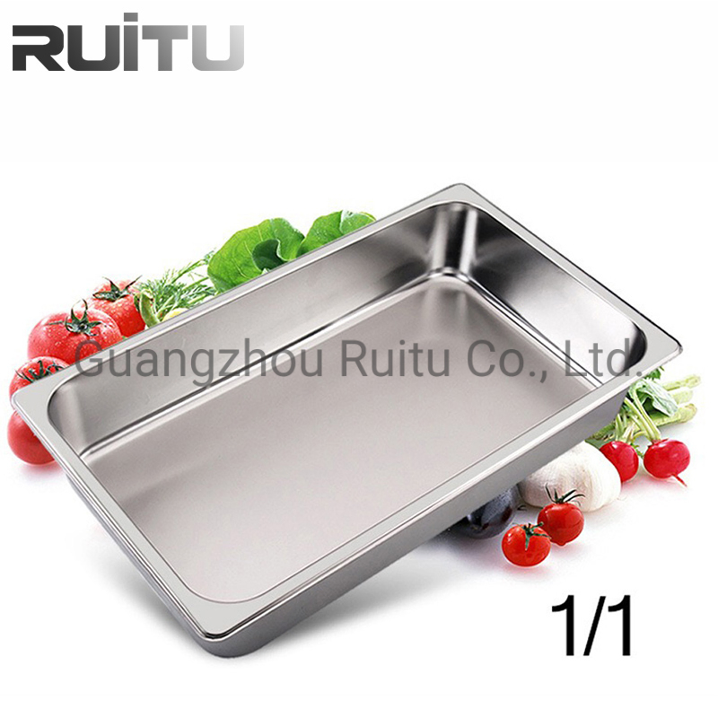 Hotel Restaurant Dinner Food Display Tray White Porcelain Buffet Food Warmer Kitchenware Round Ceramic Gn Chaffing Dish Insert Pans
