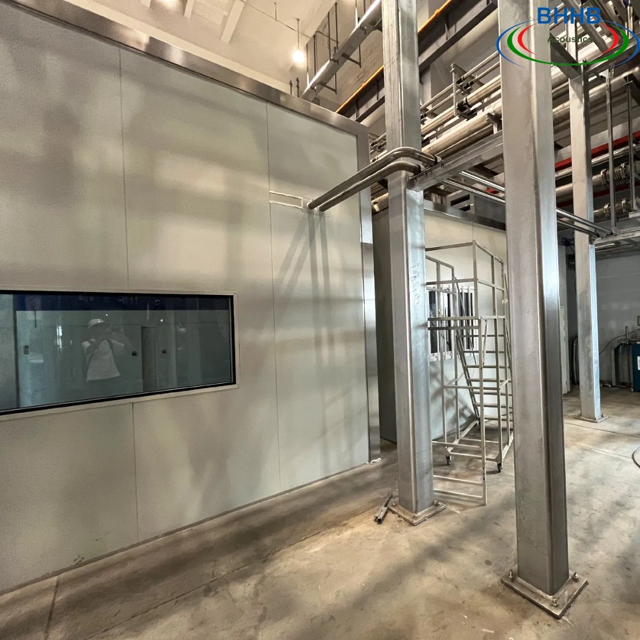 Sound Insulation Room for Industrial Plant Equipment