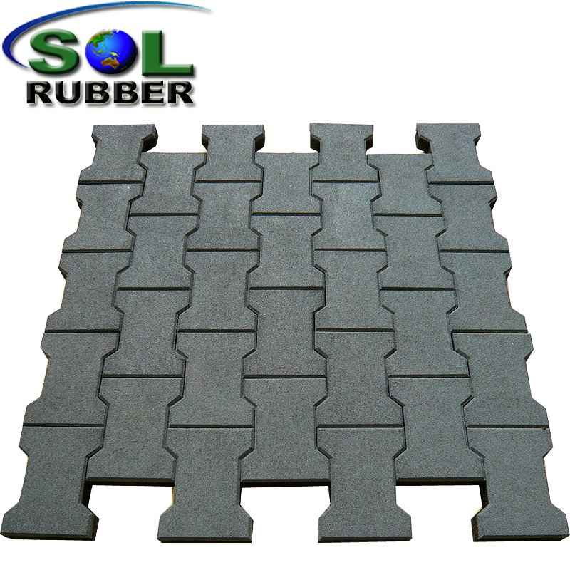 Customized Color Horse Barn Rubber Mat Rubber Paver