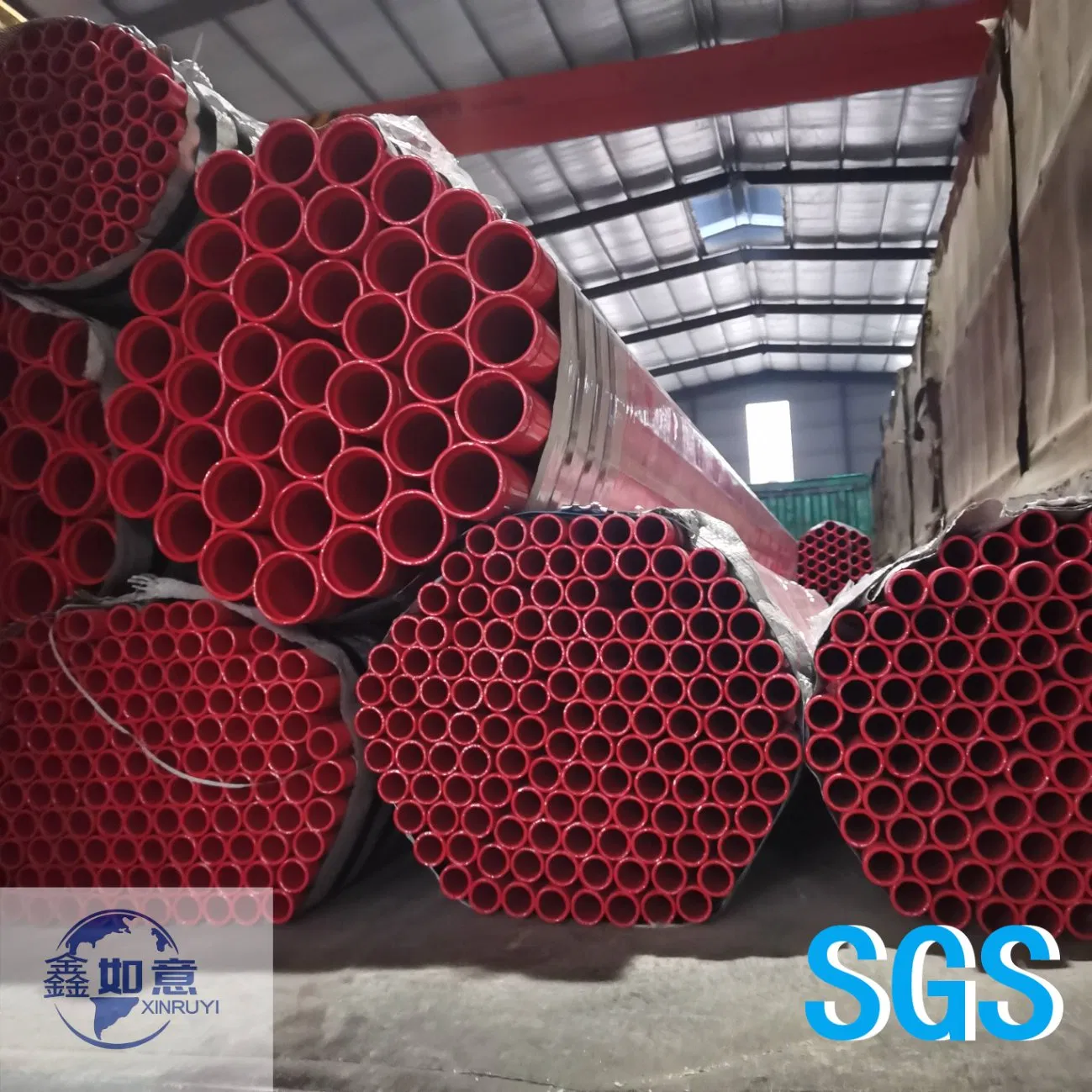 Inner Epoxy Resin Coated Outer Polyethylene Coated Steel Pipe DN300 Socket Connection Composite Steel Pipe