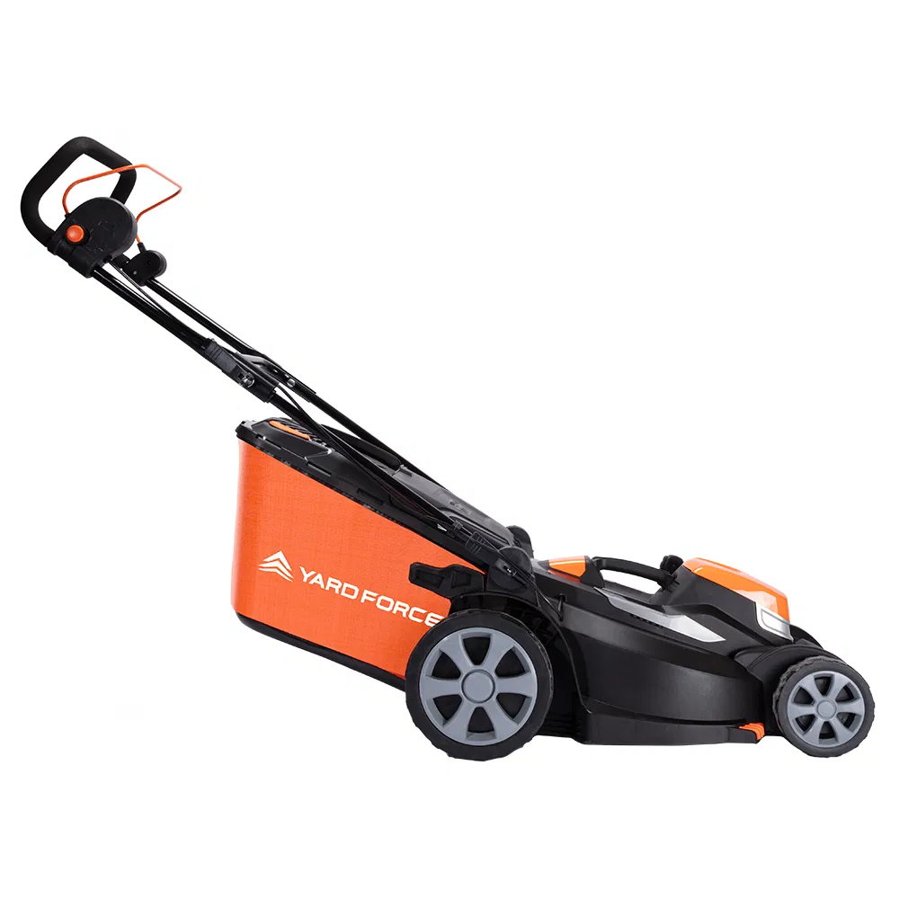 Yard Force 40V Cordless Lawn Mower, Brushless Motor & 44cm Cutting, 6-Position Precision Control (25-75mm) , Lightweight for Small Garden - Lm C44A