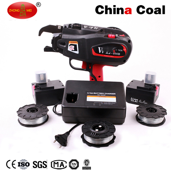 Wl-400b Electronic Controlled Unit System Steel Rebar Wire Tying Machine