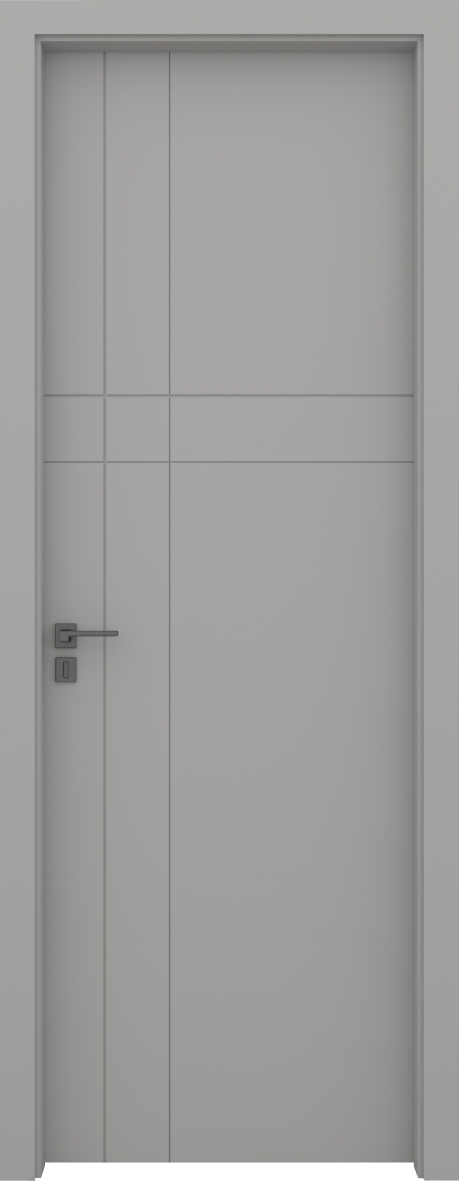 Kangda Flame-Resistant 40/45mm Thickness WPC Door for Iraq & Myanmar Markets