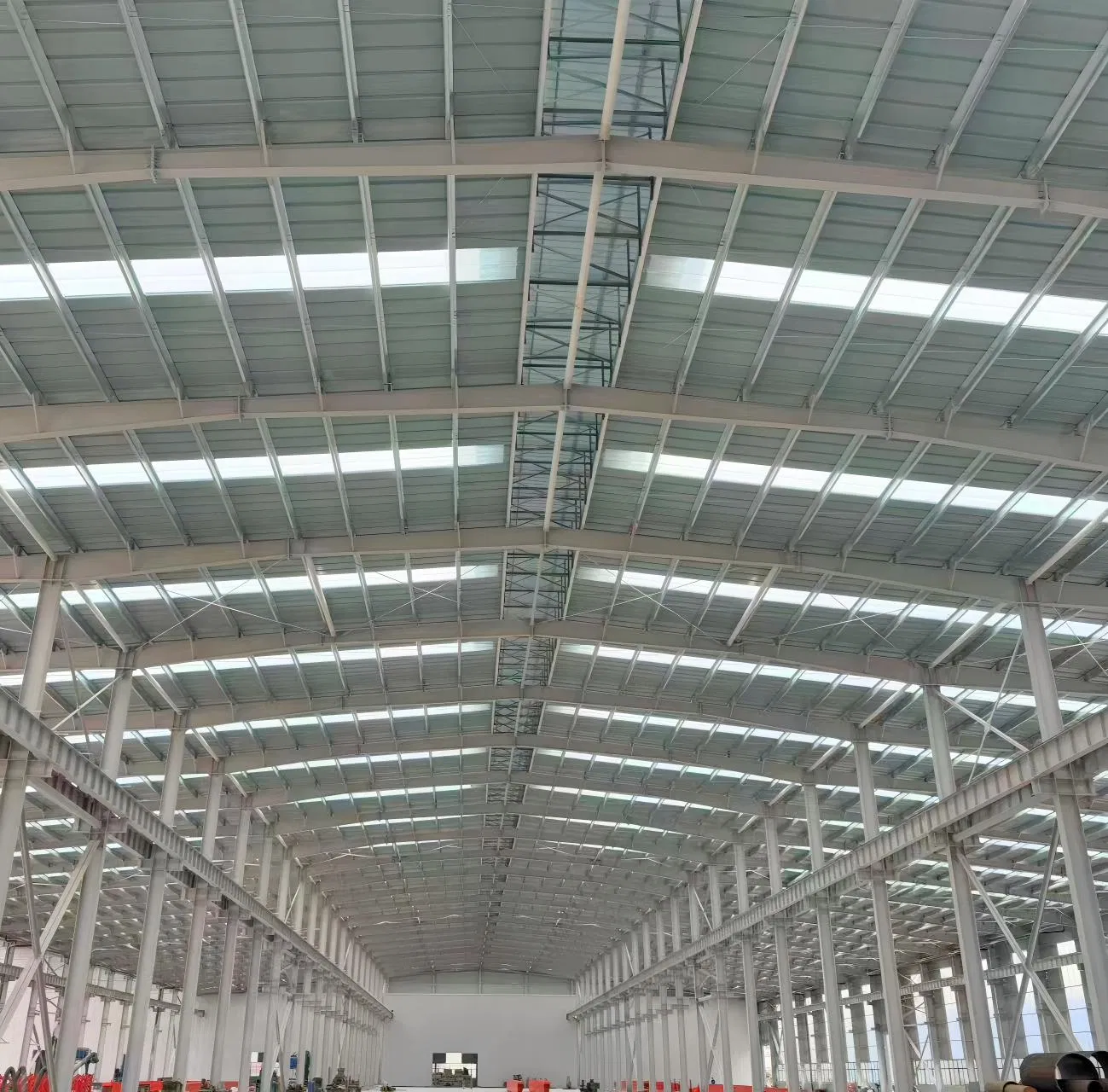 Bestsellers Large Span Easy Installation Prefab Steel Structure Factory Building for Industrial Workshop & Warehouse