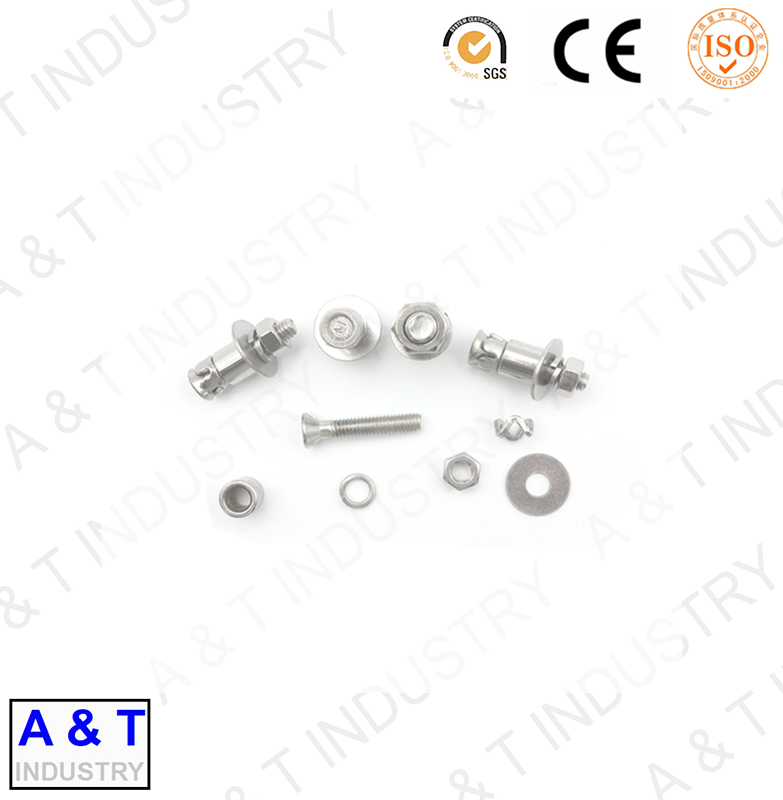 Анкерный болт с квадратной головкой из нержавеющей стали