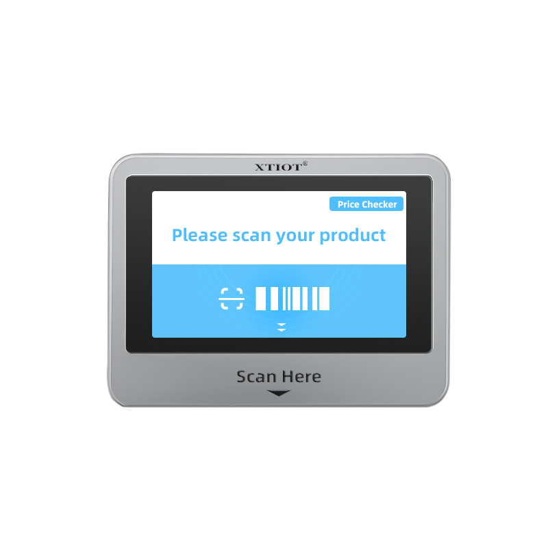 XT802C XTIOT Loyalty Program POS Scanner Touch Screen Advertising With Barcode Scanner