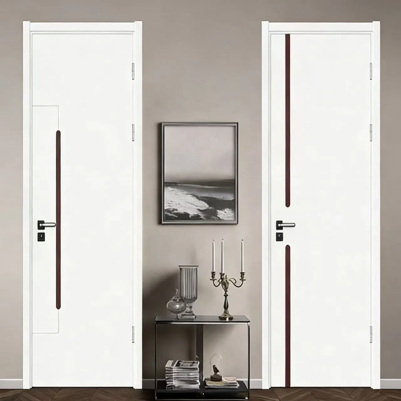 Architectural Design Hygienic Load-Bearing Hotel Project Wooden Door