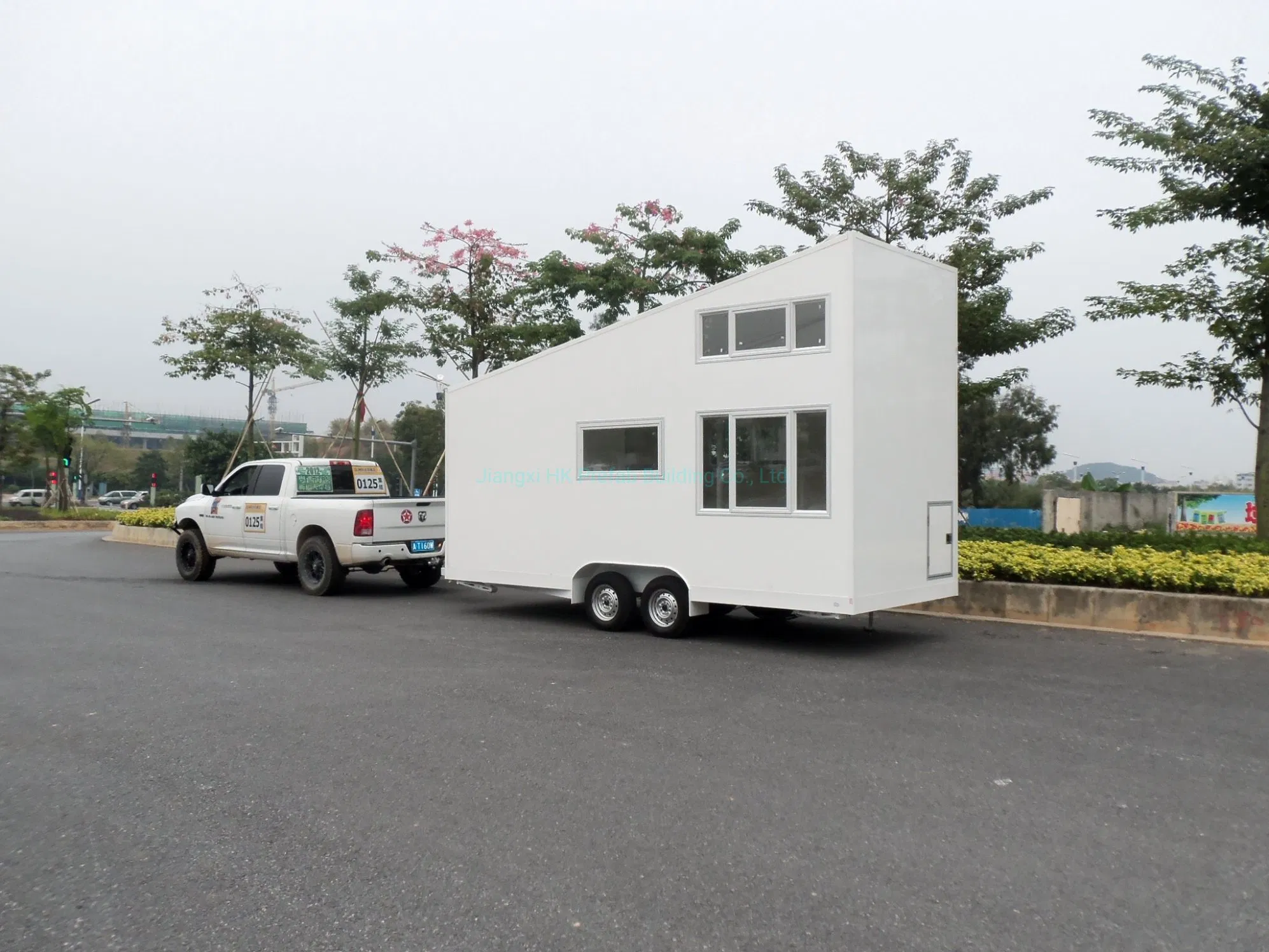 Modular Prefab Movable Two Bedroom Caravan /Trailer House.