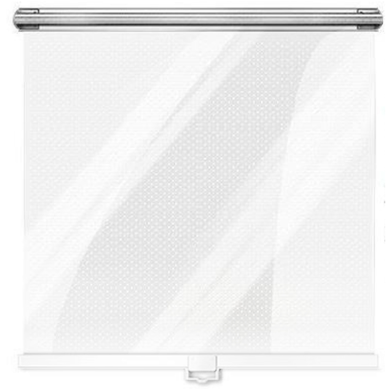 Durable Transparent Breathable Decelerate Semi-Automatic Horizontal Plastic Night Blind for Refrigerated
