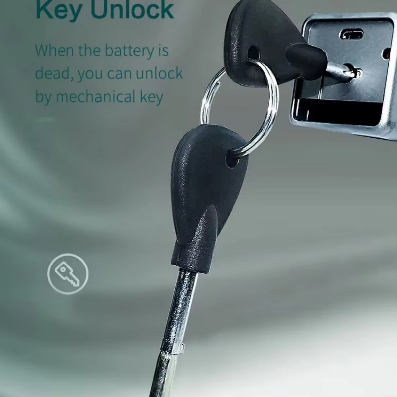 Smart Padlock Tuya APP Remote Unlocking Digital Keyless Electronic Aluminum Alloy IP65 Waterproof