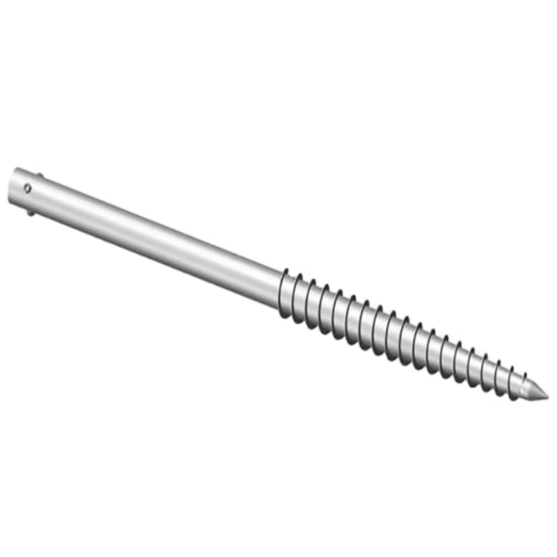 Factory Direct Sale Hot Galvanized Steel Ground Screw Ground Q235 Anchor