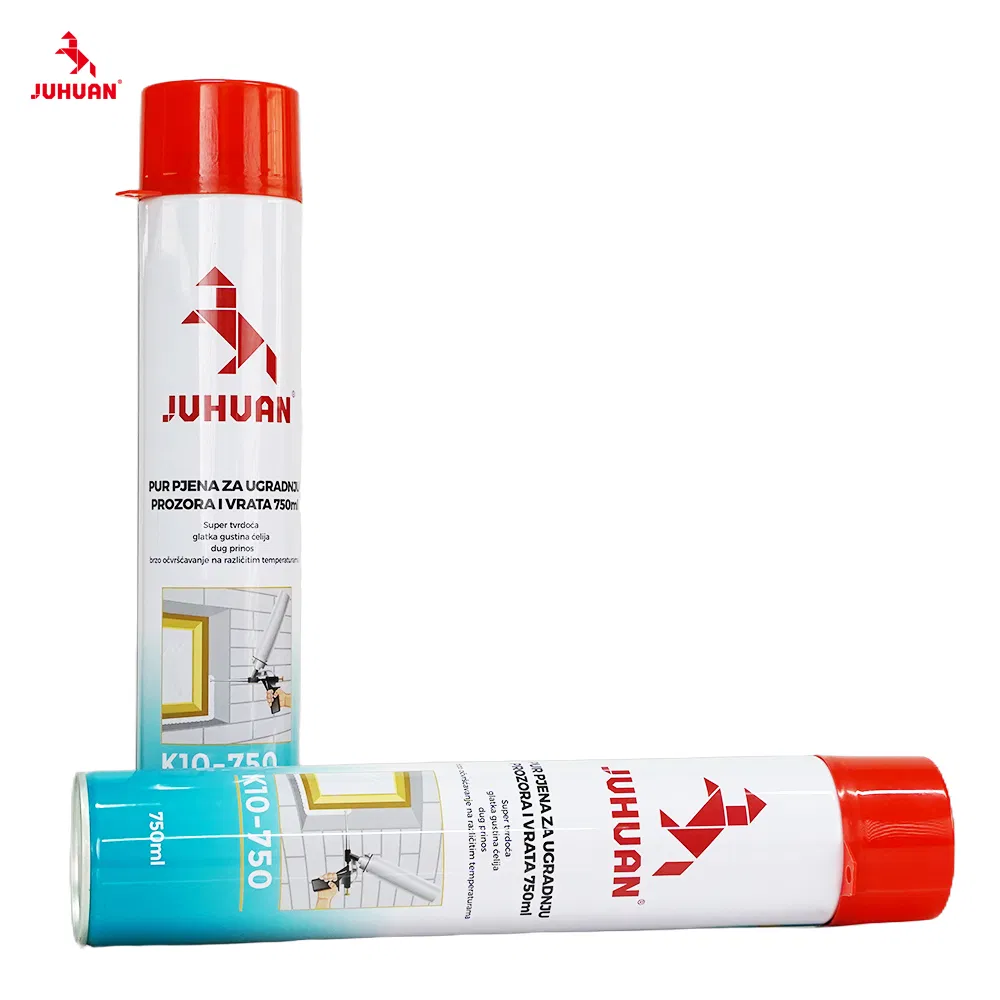 Juhuan OEM Spray PU Foam Sealant for Wall Making