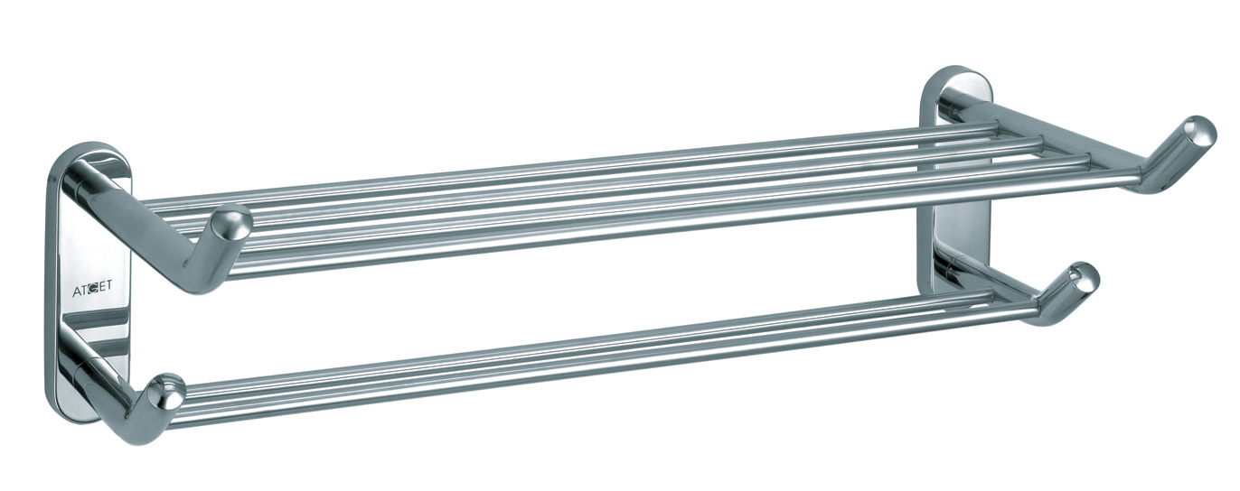 Natural Marble Towel Racks Stainless Steel Bathroom Towel Holder