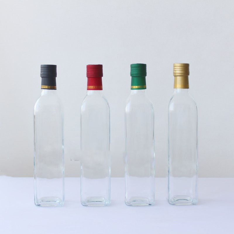 Popular Glass Bottle Olive Oil Linseed Soy Sauce Vinegar Dispensing Empty Bottle