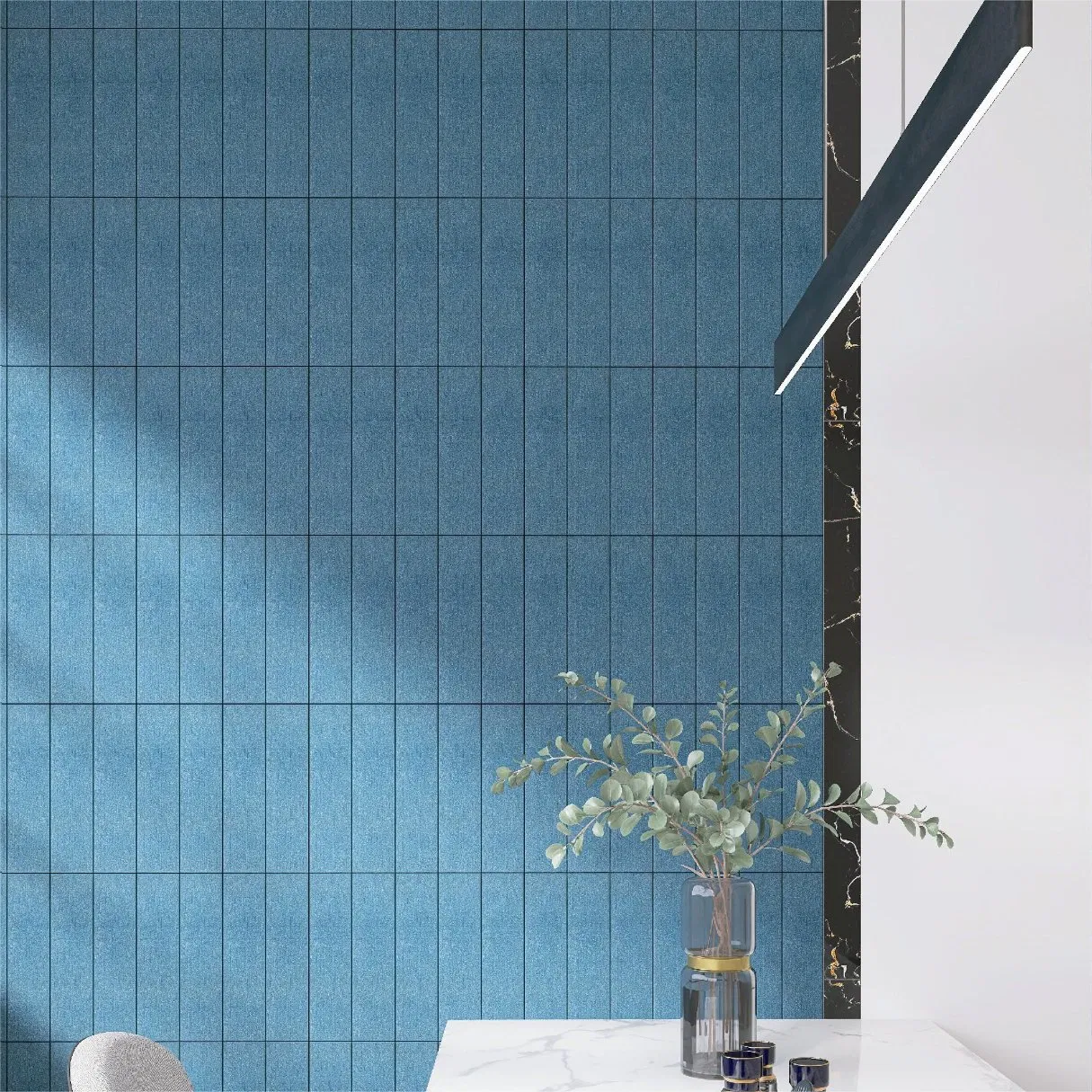 Керамическая плитка для стен 75x300 мм, цвет Palm Green