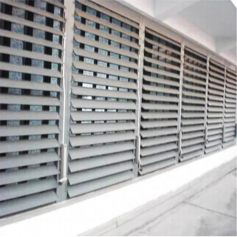Fasec Adjustable Blade Louvre Manually Operated Louvers Electronically Actuated Blinds