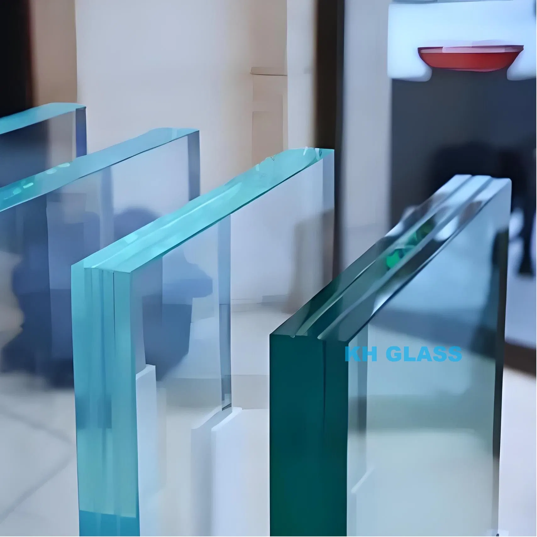 4+0.38+4mm Factory Wholesale Tempered Safety Clear Laminated Glass