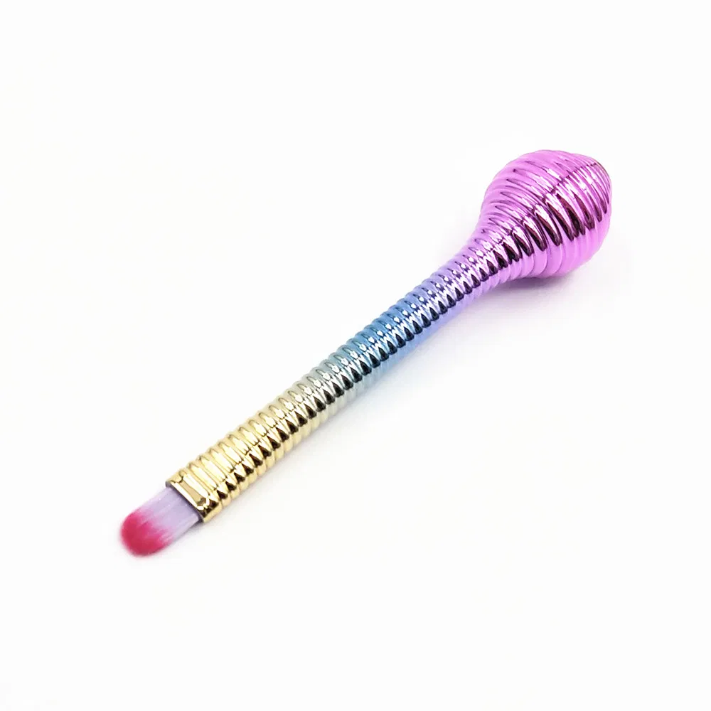 Portable Colorful Makeup Brush Set Powder Brush Lip Brush Kits