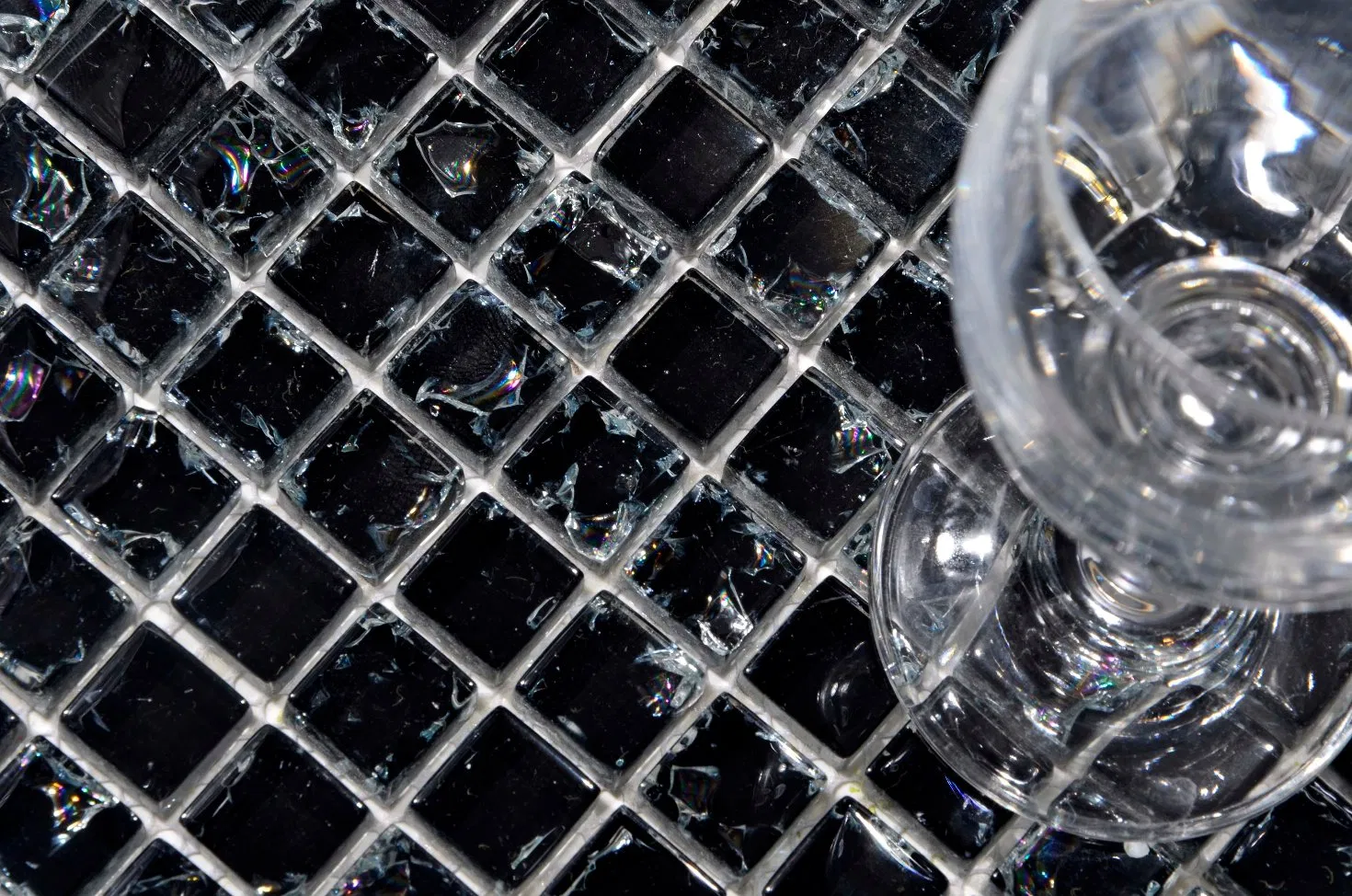 World Design Waterjet Marble Mosaic Tiles Wall for Bathroom or Kitchen