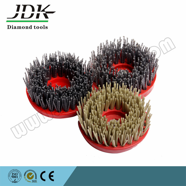 100mm Diamond Round Abrasive Brush/Antique Brush for Stone Processing