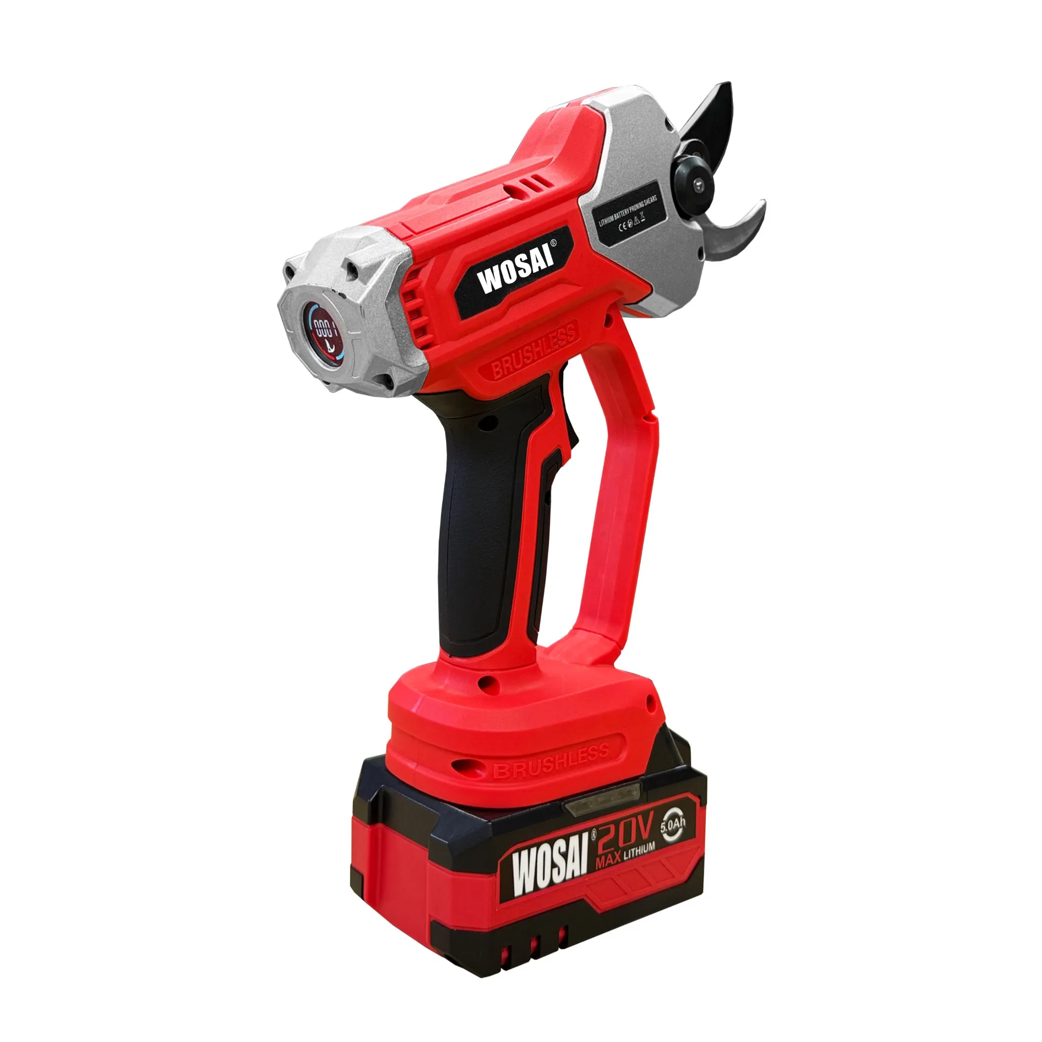 Аккумуляторные секаторы Wosai 20V для веток до 30 мм