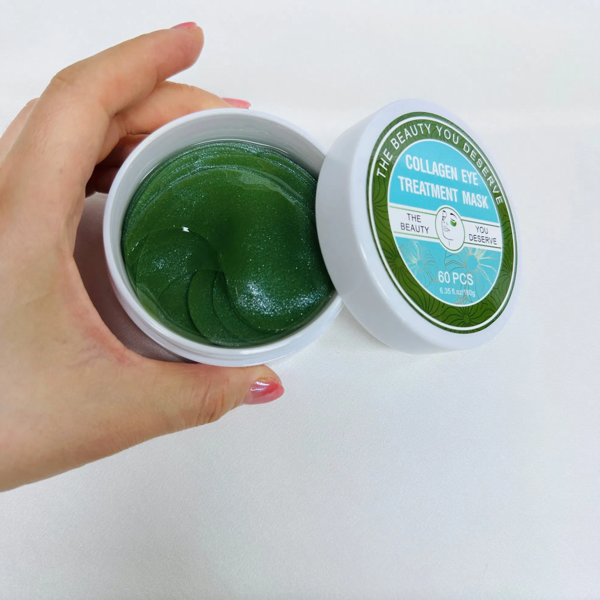 Customize Logo Eye Gel Patches Anti-Wrinkle Moisture Crystal Collagen Eye Treatment Mask