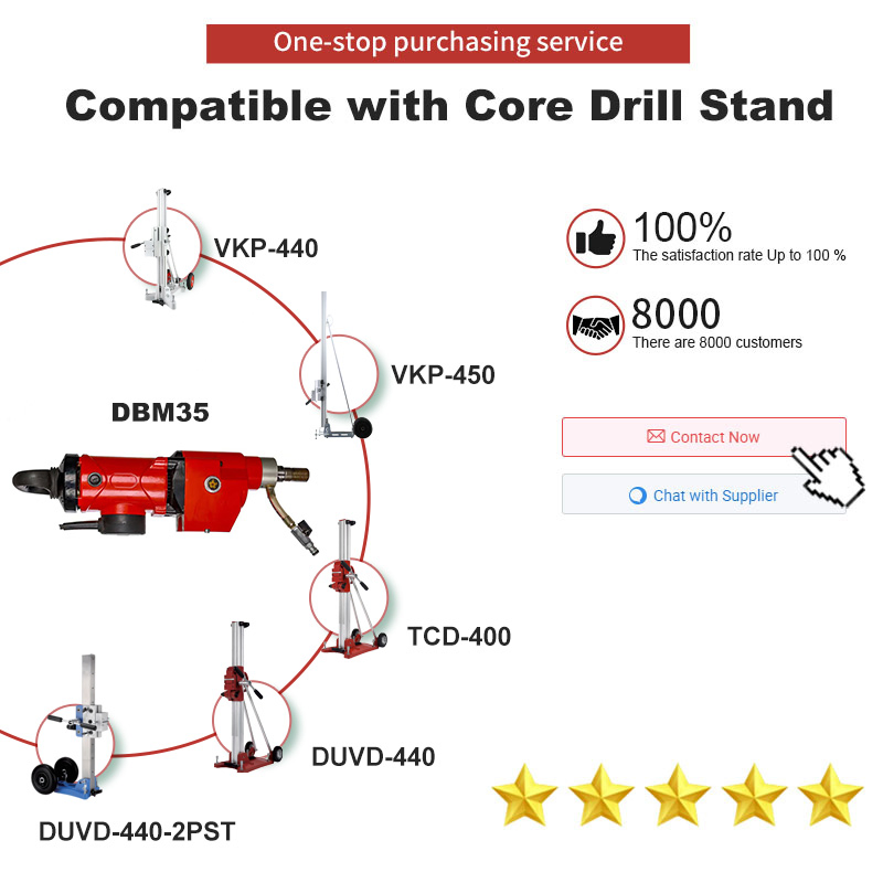 Мотор для алмазного бурения DBM35 3300Вт, 3 скорости