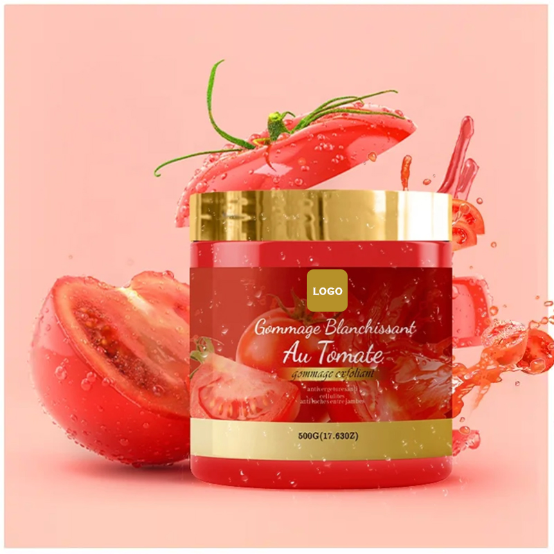 Ditong Oemodm Tomato Scrub Organic Bath Salt Improve Chicken Skin Exfoliant Whitening Body Scrub