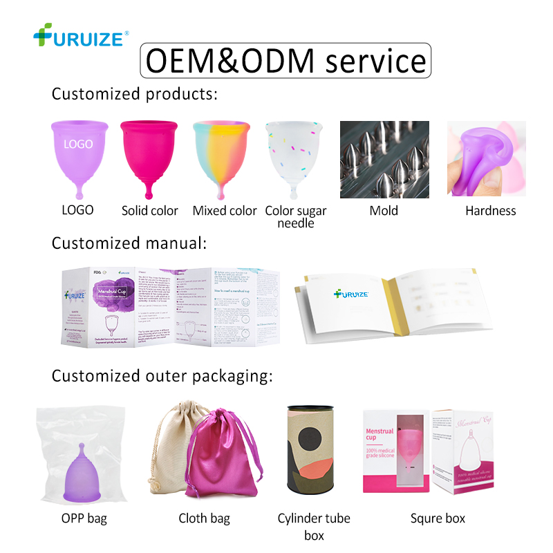 Factory Silicone Menstruation Cup Reusable Medical Grade Silicone Menstrual Cup Feminine Hygiene Copa Menstrual Cup Lady Period Cup