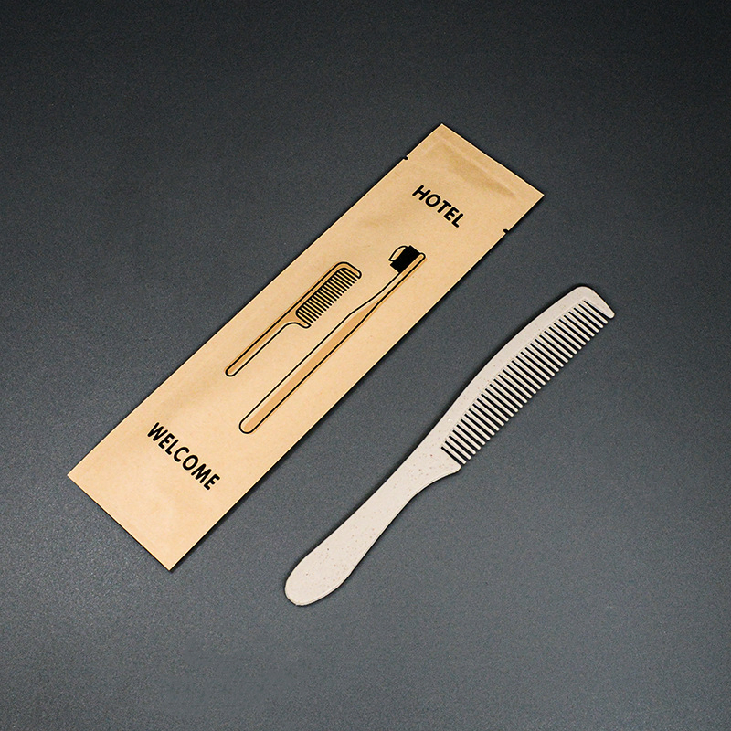 Eco Friendly Biodegradable Hotel Toiletries Eco Friendly Wheat Straw Toothbrush