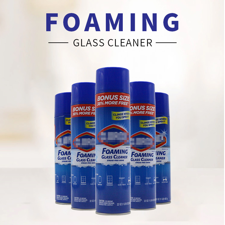 High Quality Effective Cleaning Car Windshield Home Glass Cleaner Foam Detergent Spray