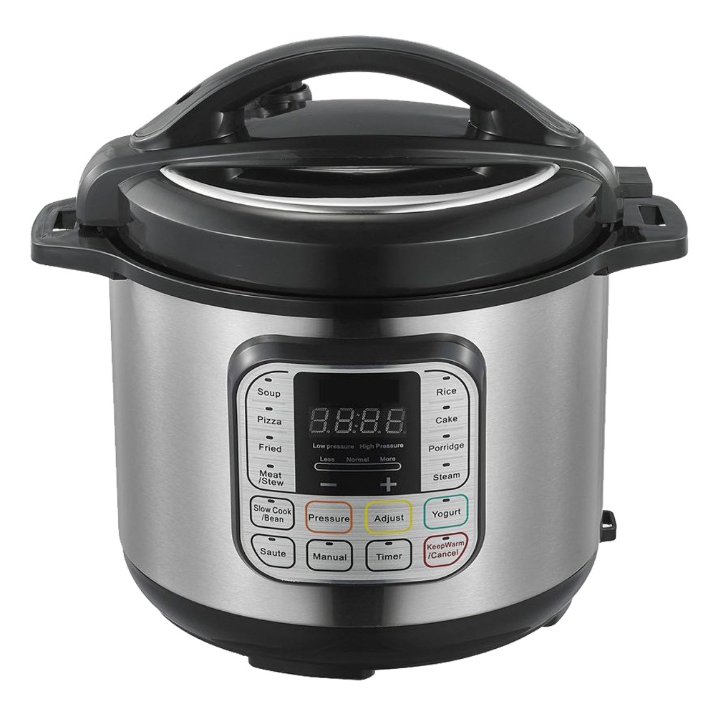7-in-1 Electric Pressure Cooker, Slow Cooker, Rice Cooker, Steamer, Smart Electric Pressure Cooker, Large Capacity. Multifunctional Home Cooker