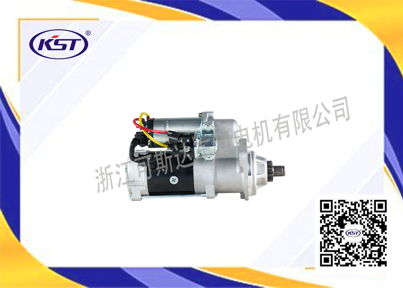 Стартер двигателя экскаватора MDD295 24V 4.0кВт