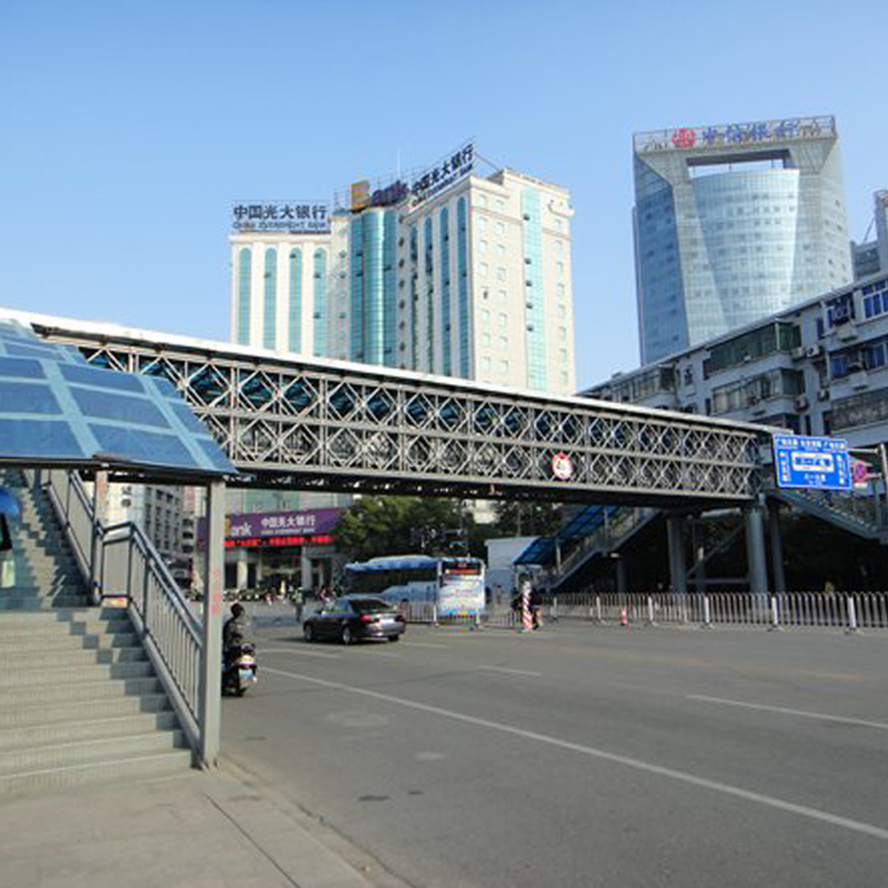 Temporary Bailey Steel Structure Bridge Modern Design with Strong Metal Frame