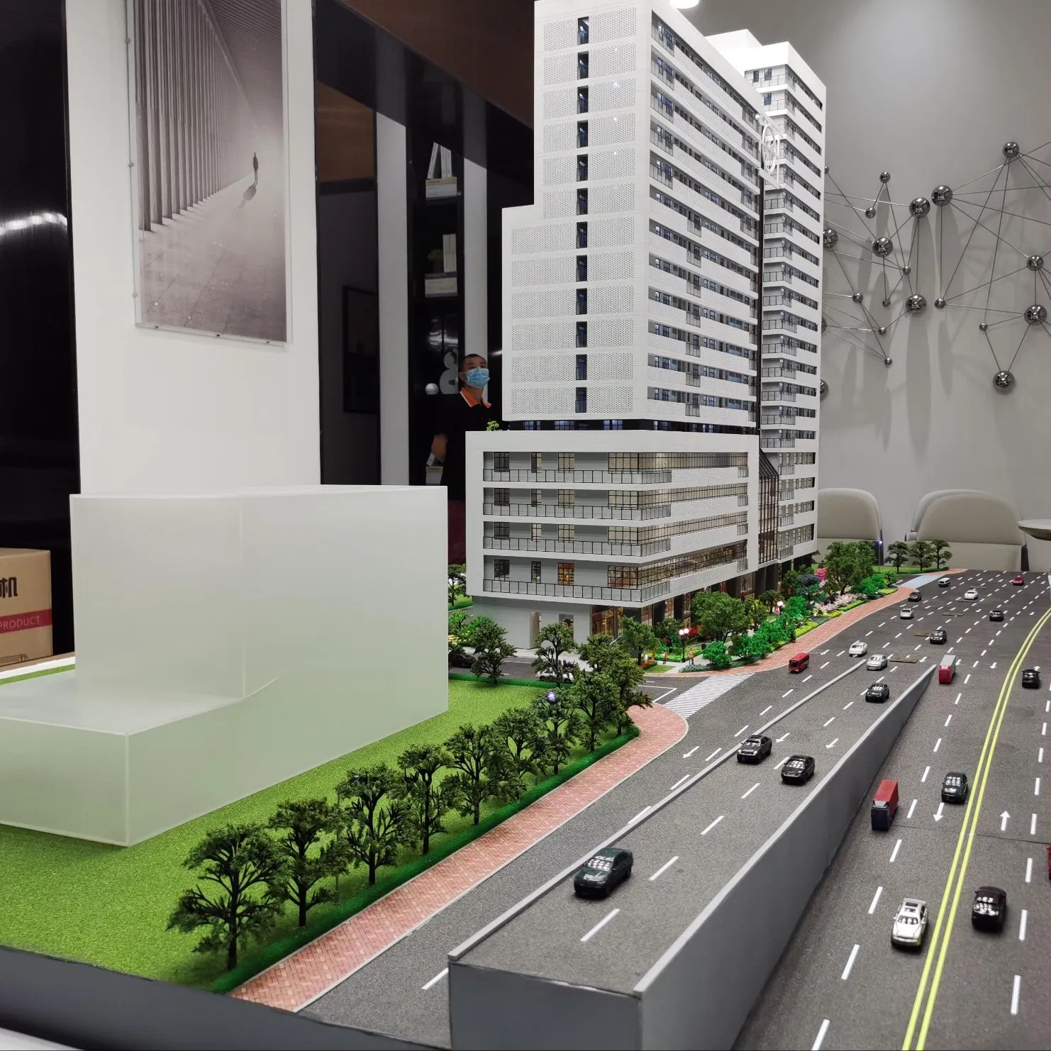 Innovative 3D Customized Residential Technology and Green Planning Architectural Model