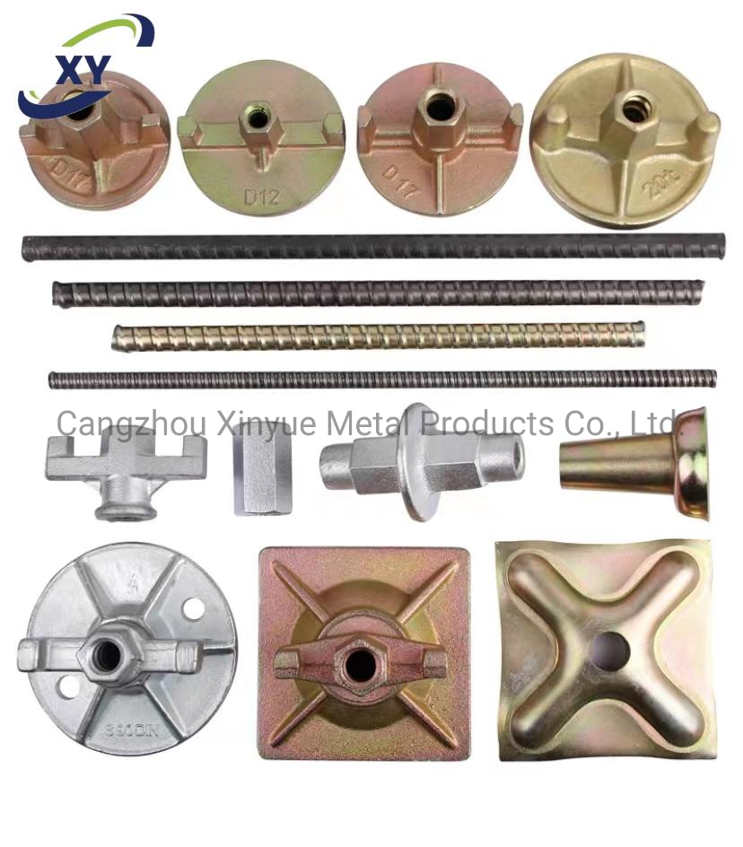 Hot Sale D90mm 15/17mm Formwork Tie Nut Galvanized Cast Iron Tie Rod Formwork Anchor Wing Nut