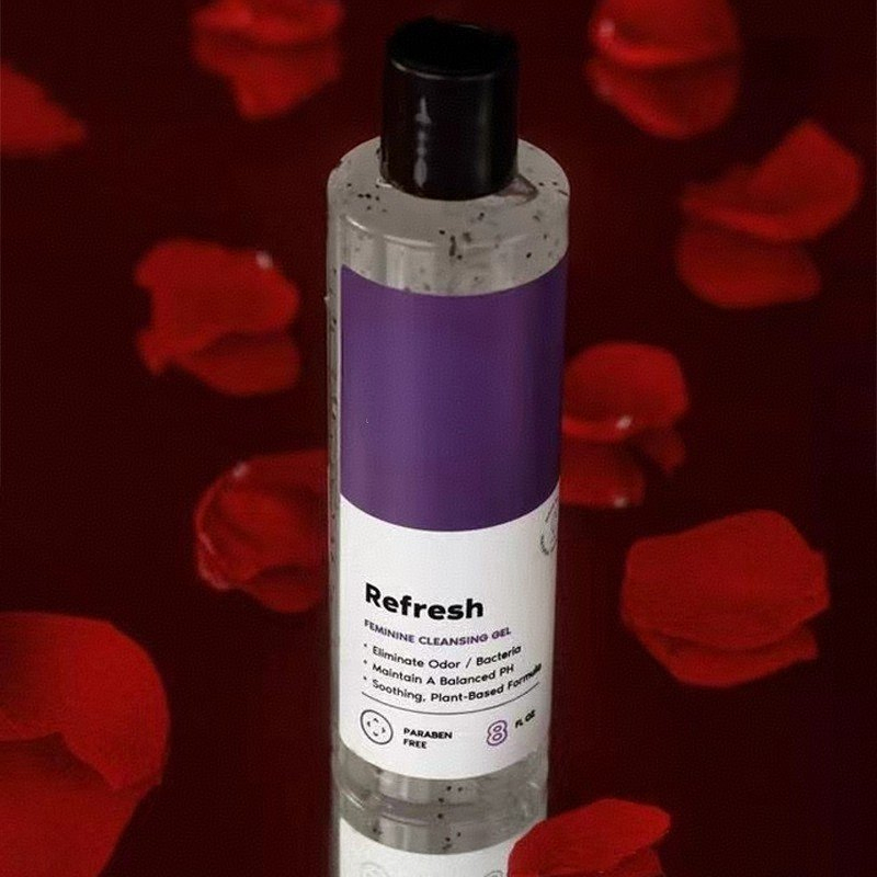 Refresh Natural Female Antimicrobial Intimate Lotion Care Gel Strict Selection pH Balancing Feminine Body Wash