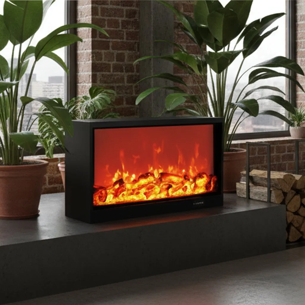 China 1200 mm Electric Fireplaces with LED Lights