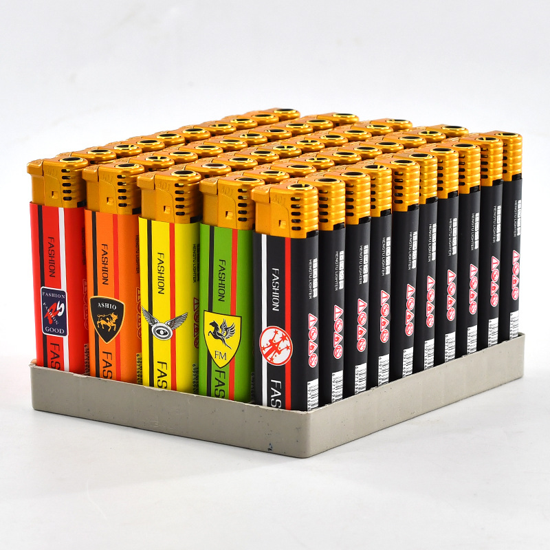 Windproof Thickened Plastic Lighter Personality Lighter