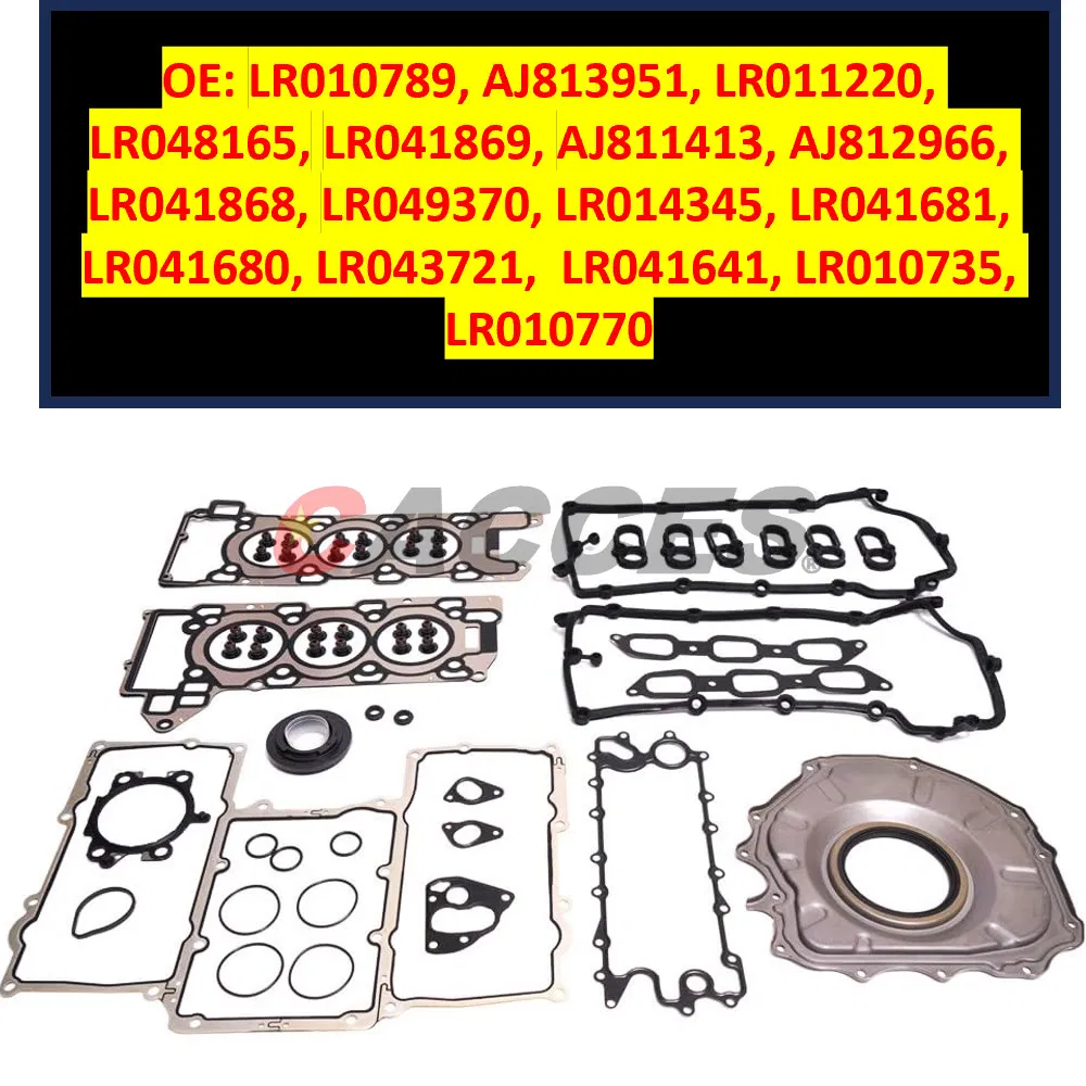 Прокладка ГБЦ AJ126 для Jaguar, Land Rover 3.0L V6