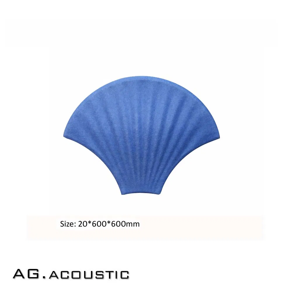 AG. Acoustic New Pop Design 3D Polyester Fiber Soundproof Wall Tiles for Office Decoration