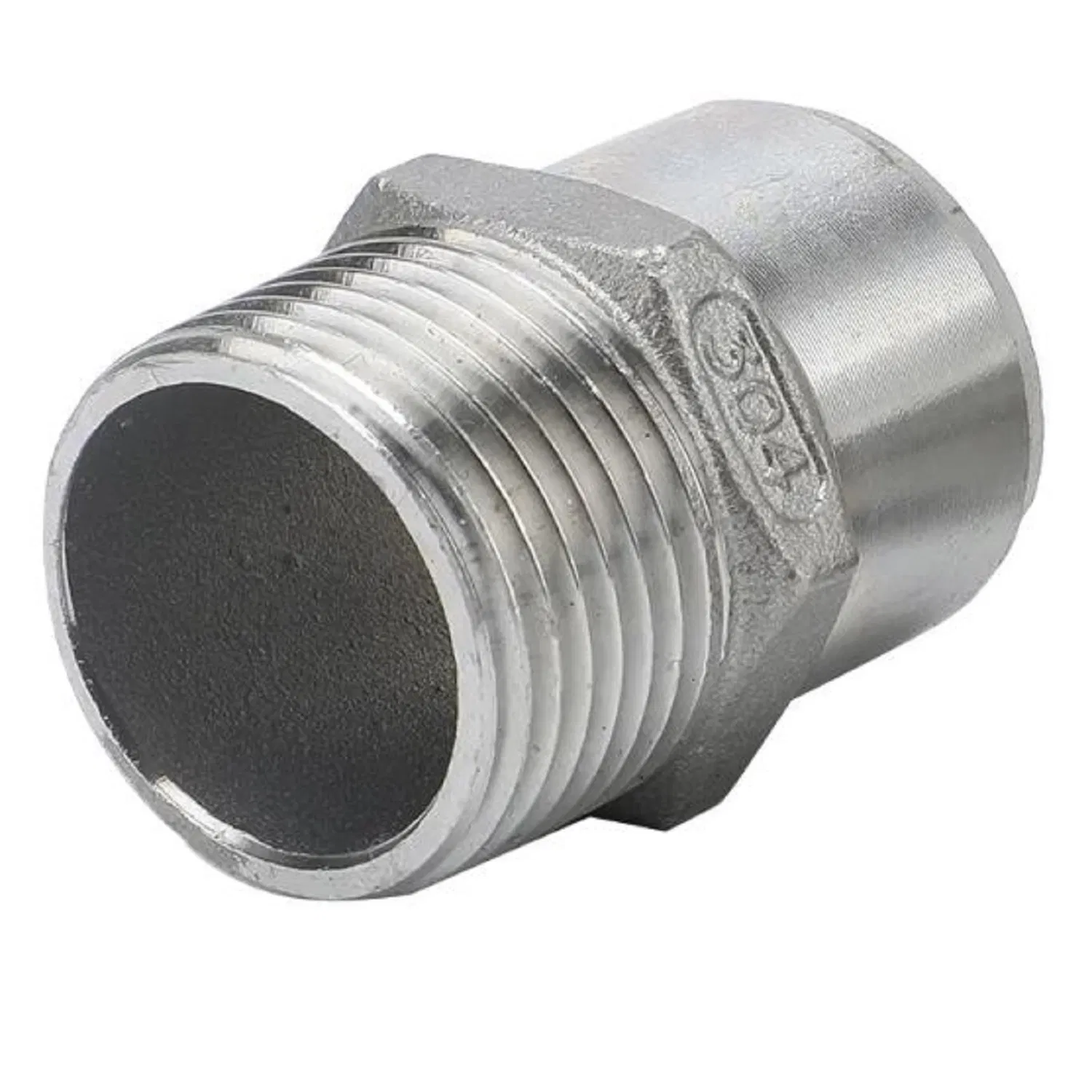 Stainless Steel Pipe Fitting Weld Hex Nipple Fittings Male Thread Welding Union