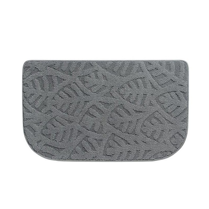 Doormat Leaves Design Non-Slip PP Mat for Indoor and Outdoor Bathroom Wbb12334