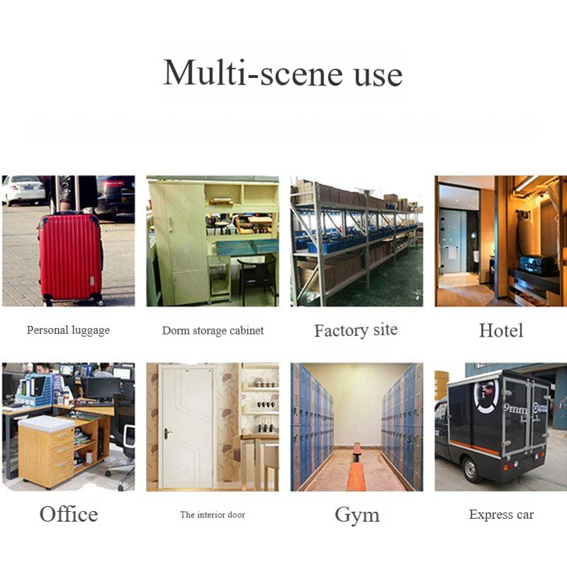 Anti-Leakage Electronic Bluetooth Padlock Confidential Transport Box Warehouse Door Bluetooth Lock