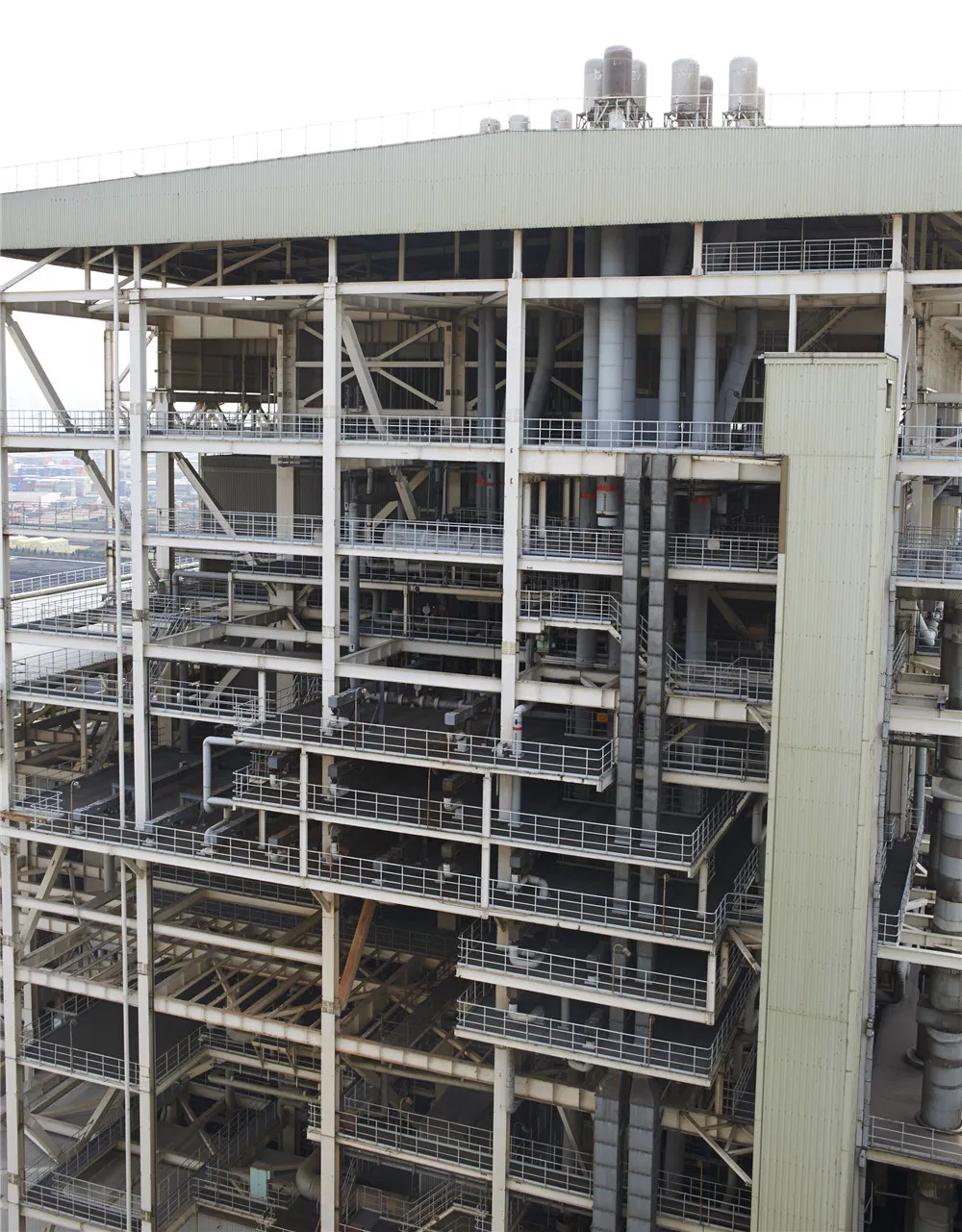 for Oil & Gas, Plain/Serrated, Galvanized Steel Grating