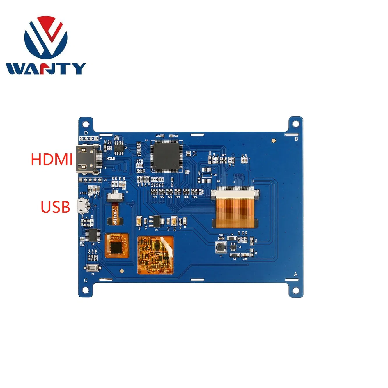 Factory Price 5′′ 800x480 TFT LCD HDMI Raspberry Pi 3 Touch Screen Display Monitor