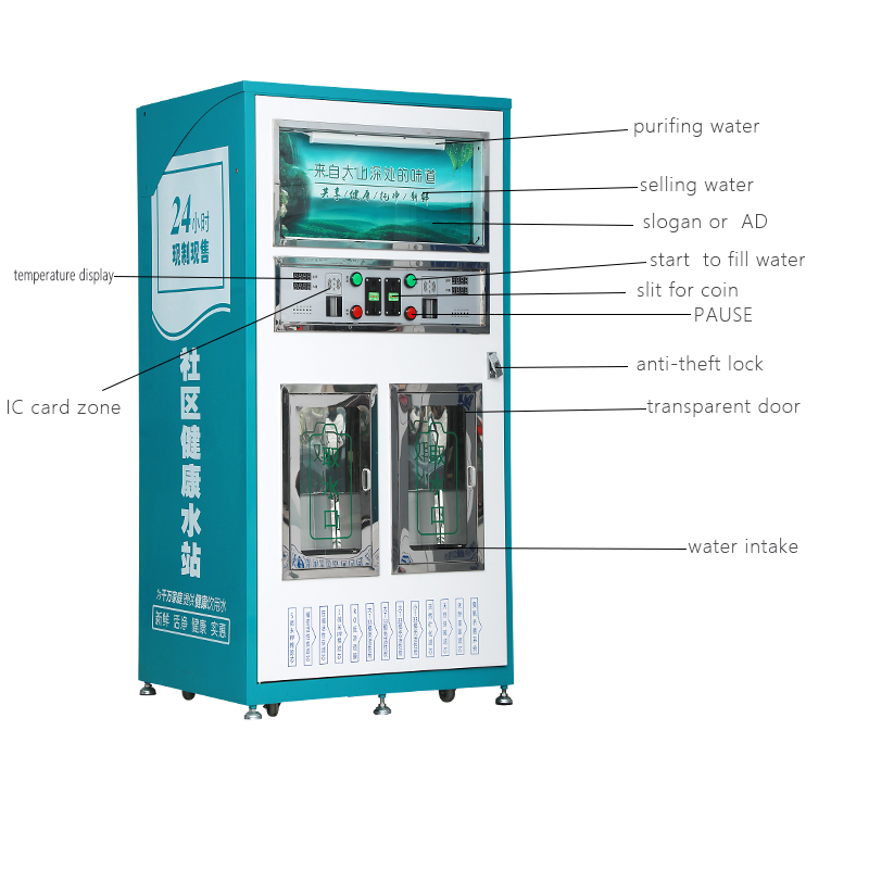 Commercial Mini USA Outdoor Water Vending machine