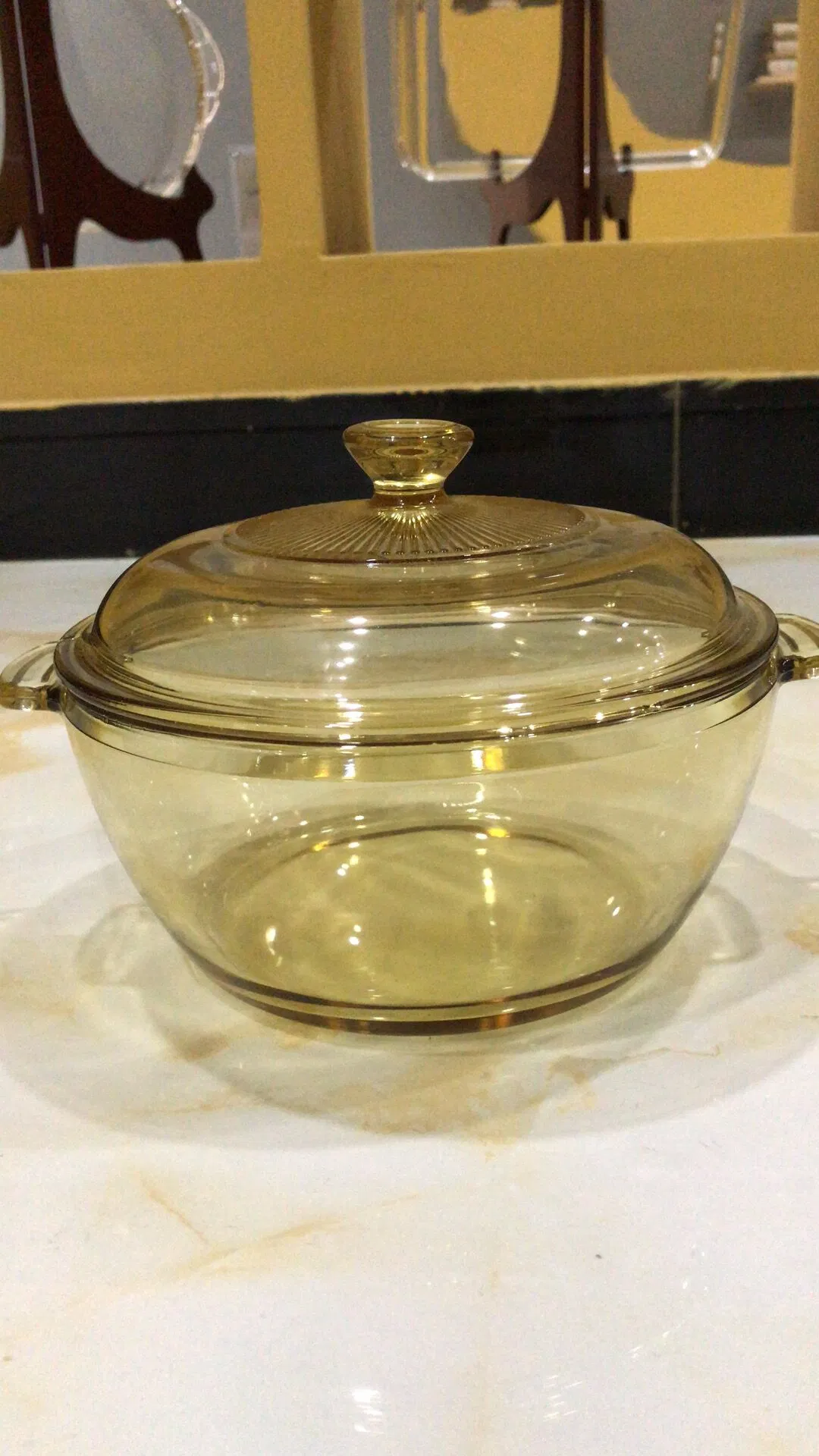 Borosilicate Glass Food Casserole, Heat Resistant Glass Container, 1.0L, 2.2L, 3.0L