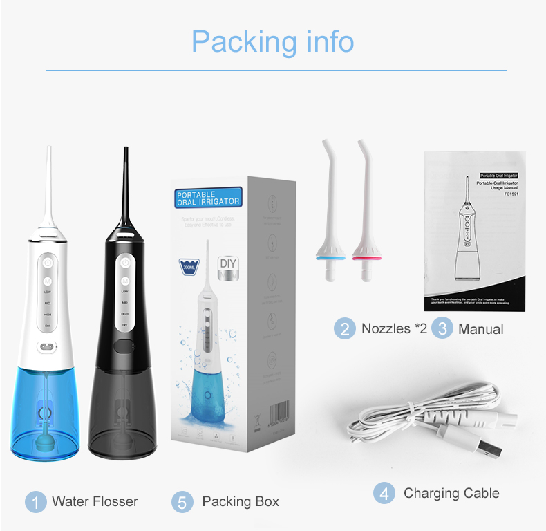 Dental Equipment Oral Irrigator Teeth Deep Water Flosser